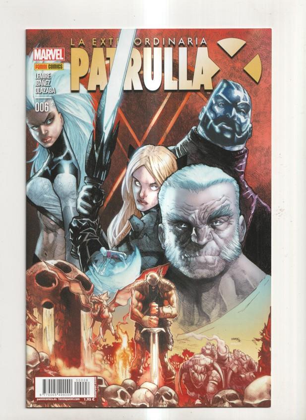 Panini: La Extraordinaria Patrulla X año 1 numero 06