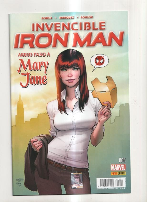Panini: Invecible Iron Man año 6 numero 65 
