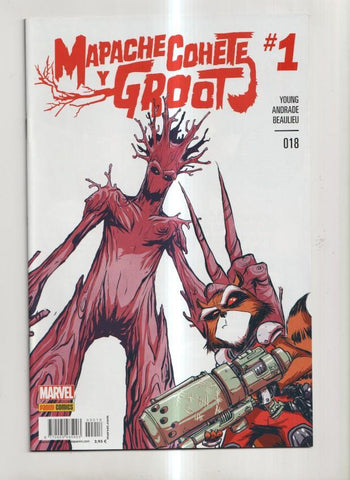 Panini: Mapache cohete y groot año 3 numero 18