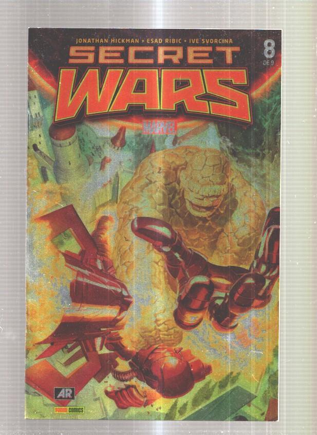 Panini: Secret Wars año 1 numero 08 (segunda portada)