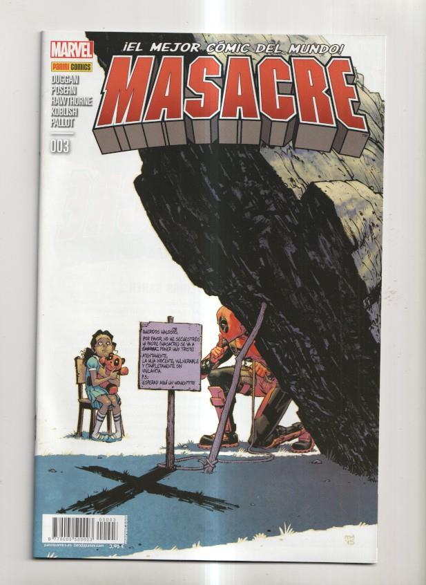 Panini: Masacre año 1 numero 03