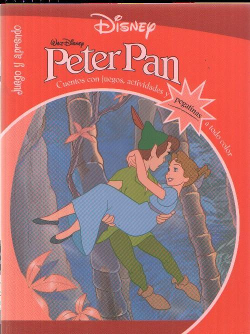 Disney: Juego y aprendo: Peter Pan (conserva todas las pegatina)