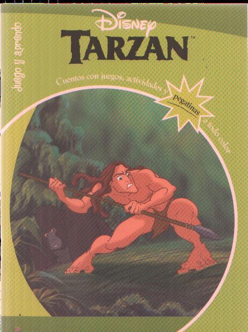 Disney: Juego y aprendo: Tarzan (solo conserva una pegatina)