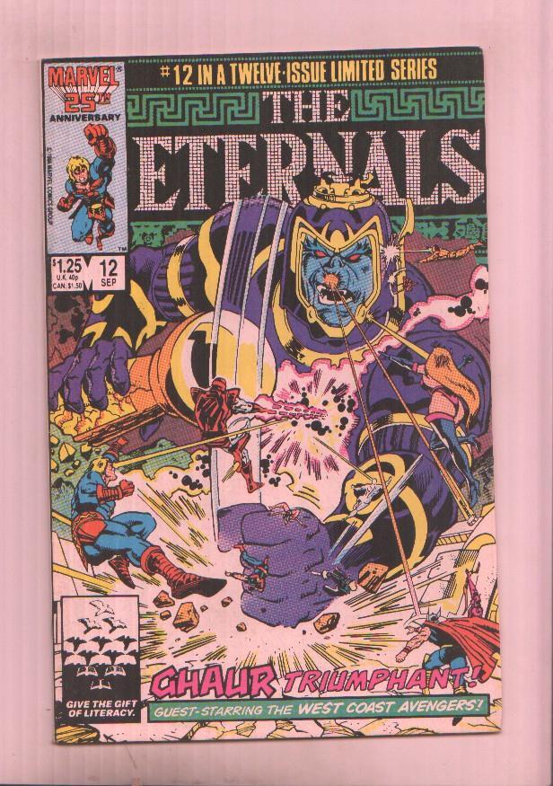 Marvel Comics: Marvel Comics Group: The Eternals vol 2 numero 12