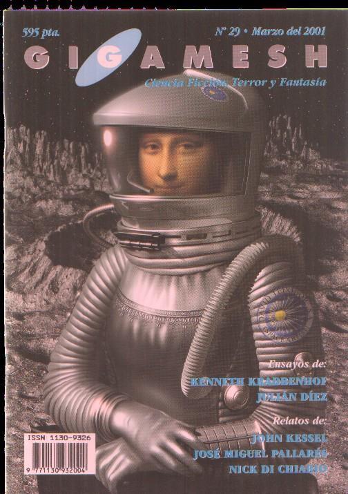 Revista Gigamesh numero 29: John Kessel, Jose Miguel Pallares, Nick di chiario