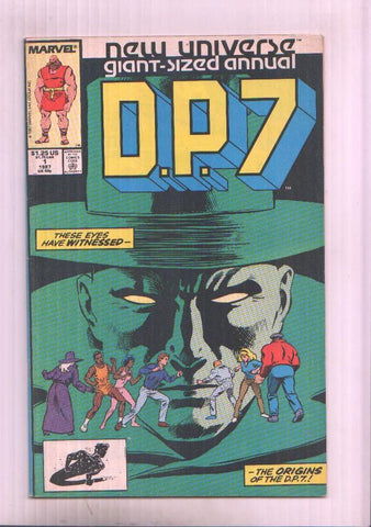 Marvel Comics: D.P.7 annual vol 1 numero 1