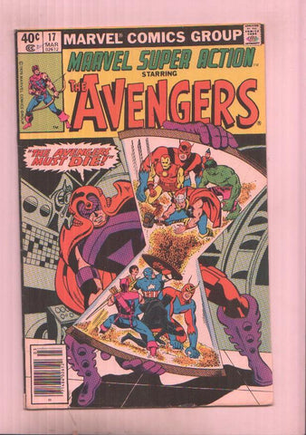 Marvel Comics: Marvel Comics Group: Marvel Super Action vol 1 numero 17: The Avengers