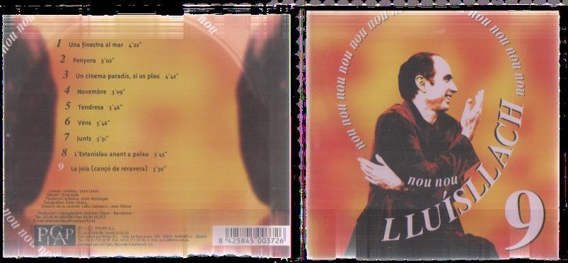 CD Musica: LLUIS LACH nou