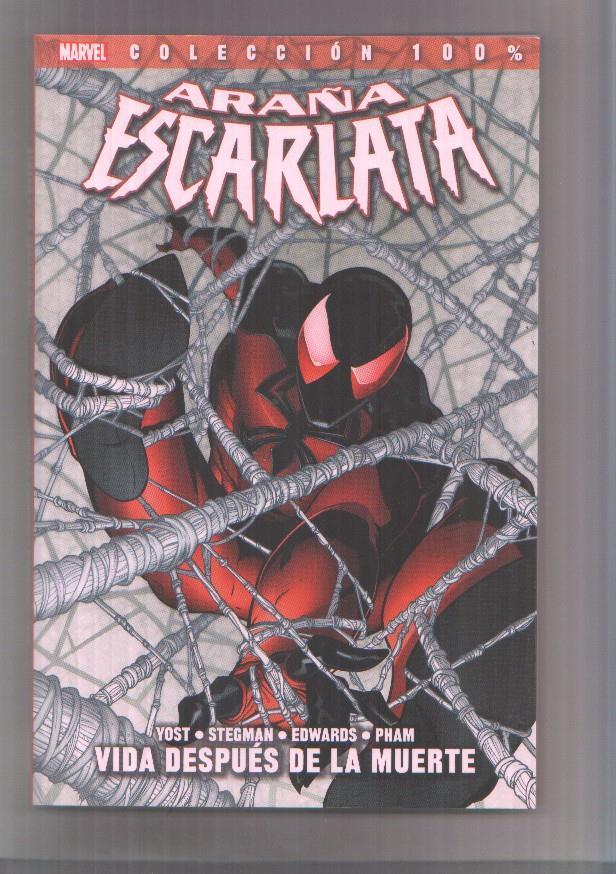 Panini: Coleccion 100%: Araña escarlata numero 1: Vida despues de la muerte