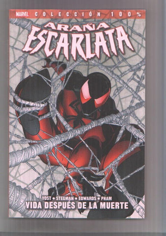 Panini: Coleccion 100%: Araña escarlata numero 1: Vida despues de la muerte