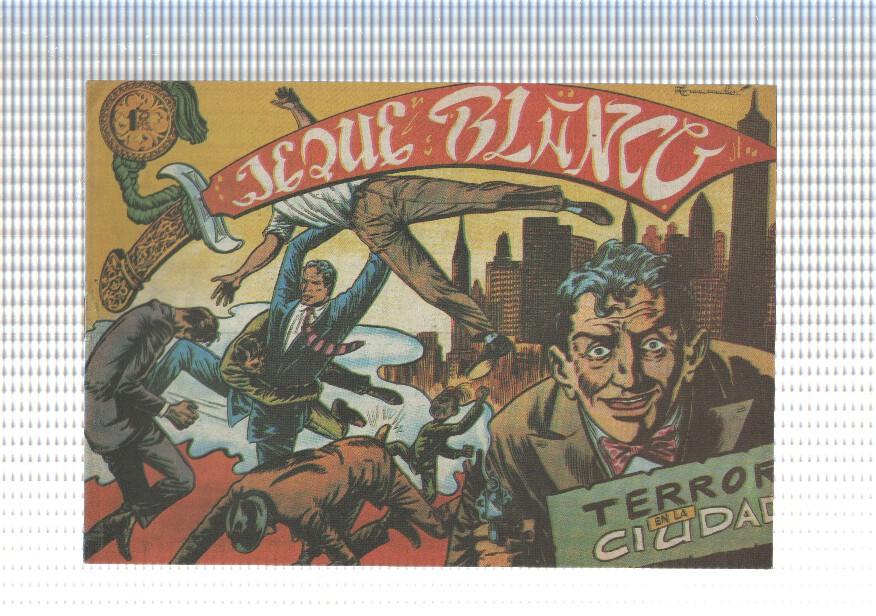 Jeque Blanco facsimil numero 022: Terror en la ciudad