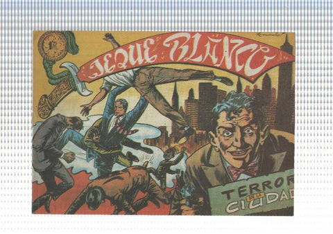 Jeque Blanco facsimil numero 022: Terror en la ciudad