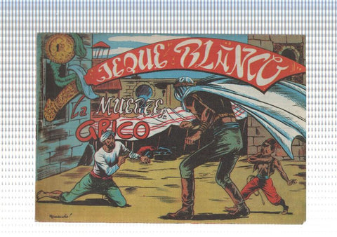 Jeque Blanco facsimil numero 033: la muerte de Grico