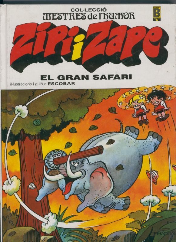 Coleccion Mestres de l'humor: Zipi i Zape numero 08: El gran safari