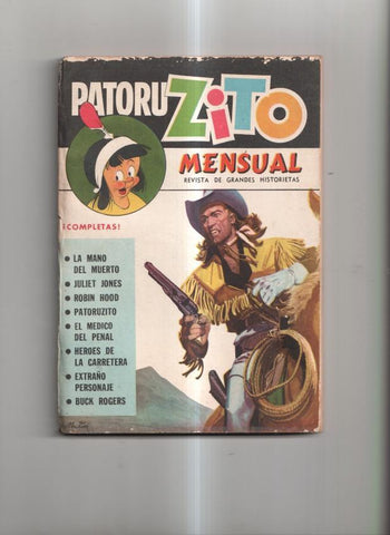 Patoruzito año 1, num 13. revista de Grandes Historietas - Juliet Jones, La mano del muerto