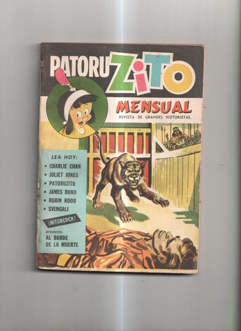Patoruzito año 1, num 10. Revista de Grandes Historietas - Charlie Chan, Juliet Jones