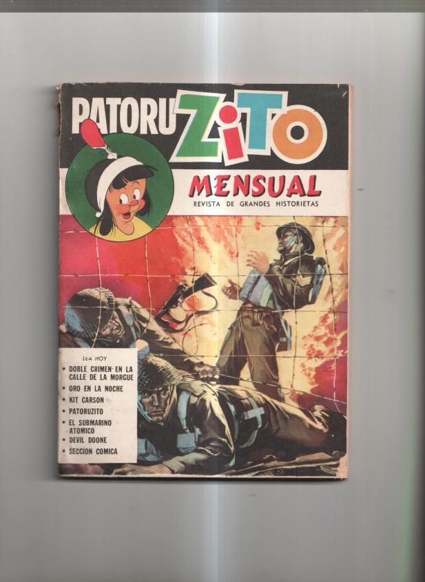 Patoruzito año III, num 25. Revista de Grandes Historietas - Doble crimen en la calle de la morgue, Oro en la noche