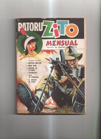 Patoruzito año II, num 24. Revista de Grandes Historietas - Battler Britton, Buck Ryan
