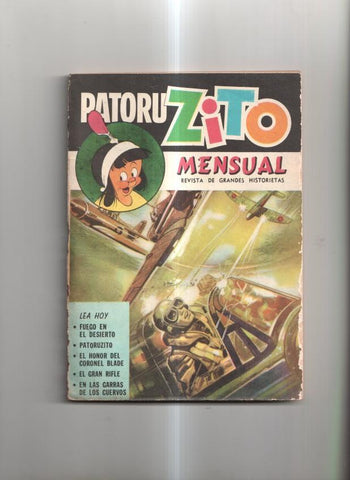 Patoruzito año II, num 23. Revista de Grandes Historietas - Fuego en el desierto, Patoruzito