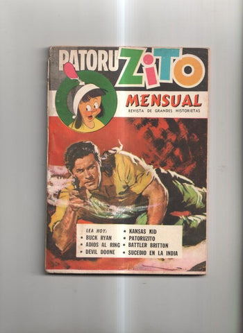 Patoruzito año III, num 31. Revista de Grandes Historietas - Buck Ryan, Kansas Kid