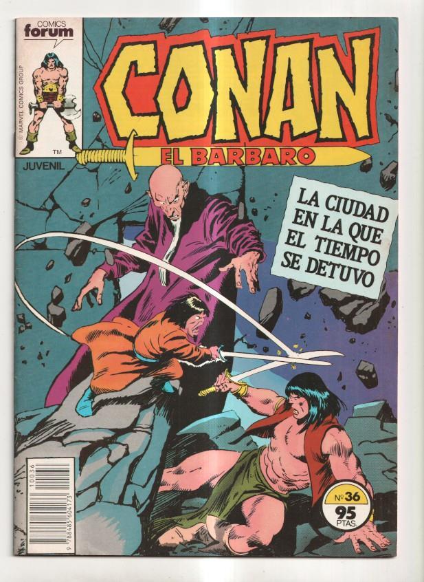 Planeta: Conan el Barbaro numero 36: la ciudad en la que el tiempo se detuvo