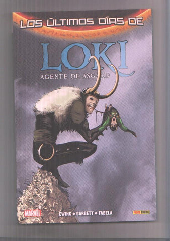 Panini: Coleccion 100%; Loki agente de Asgard numero 3: Los ultimos dias de Loki