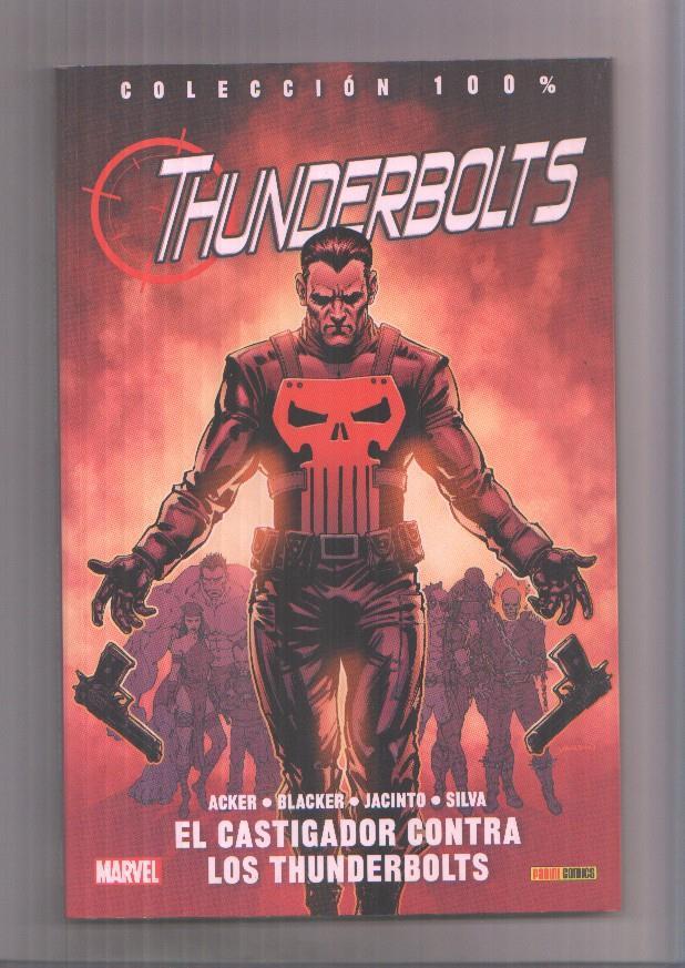 Panini: Coleccion 100%; Thunderbolts numero 05: El castigador contra los Thunderbolts