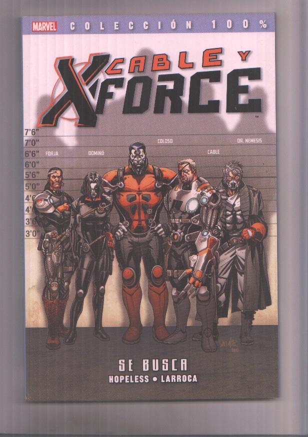 Panini: Coleccion 100%: Cable y X Force numero 01: Se busca