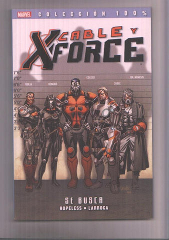 Panini: Coleccion 100%: Cable y X Force numero 01: Se busca