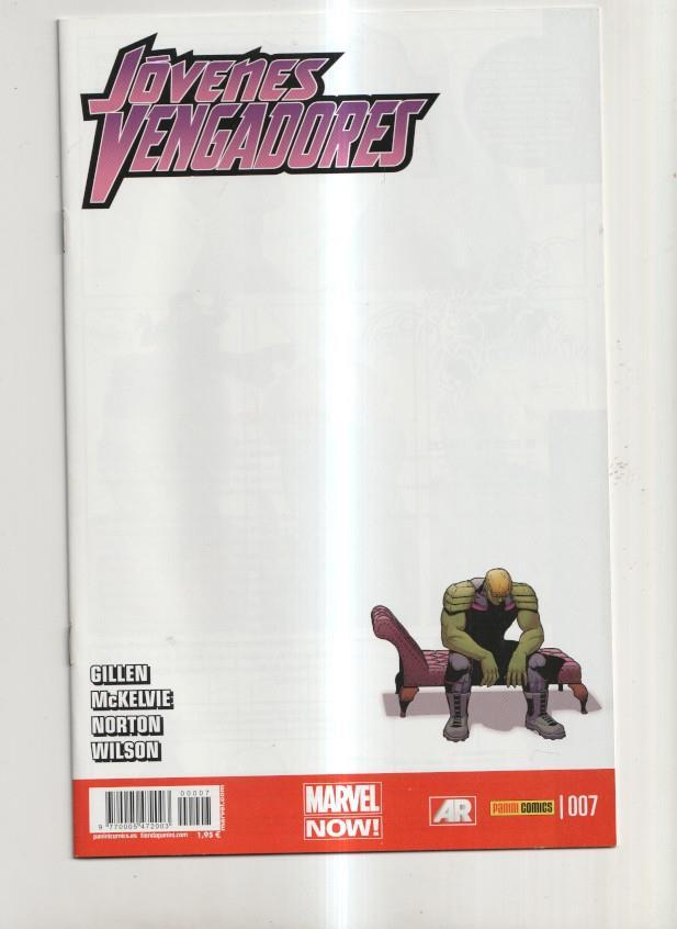 Panini: Jovenes Vengadores volumen 2 numero 07