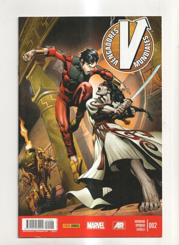 Panini: Vengadores mundiales año 1 numero 02