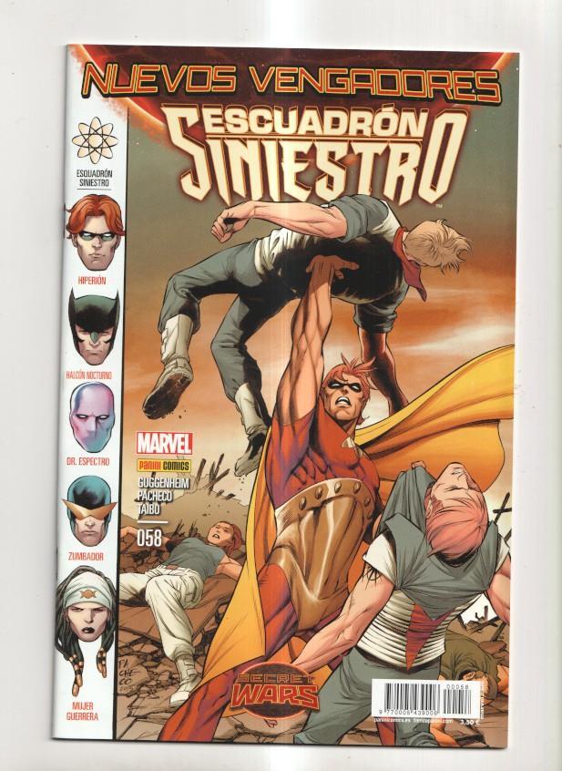 Panini: Los nuevos vengadores volumen 2 numero 58: escuadron siniestro