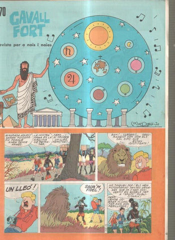 Cavall Fort numero 170, març 1970: El mon de cada dia- El Quico i les boles roses-