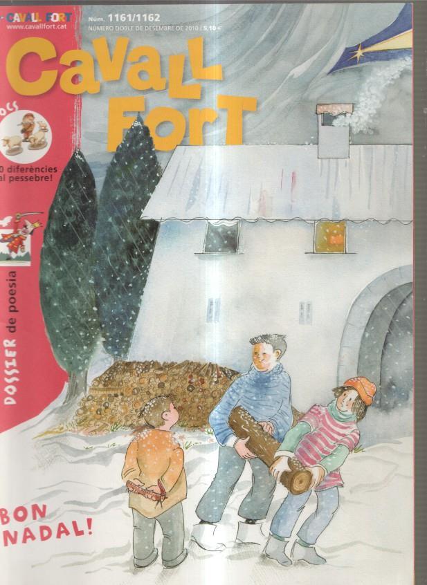 Cavall Fort numero 1161-1162, desembre 2010: Bon Nadal, poster de poesia- El