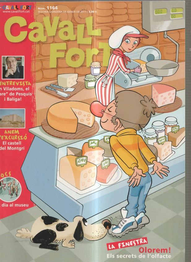 Cavall Fort numero 1164, gener 2011: Cresques- Ot el bruixot- La finestra- Ornis-