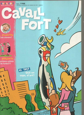 Cavall Fort numero 1166, febrer 2011: Cresques- Ot el bruixot- La finestra- Ornis