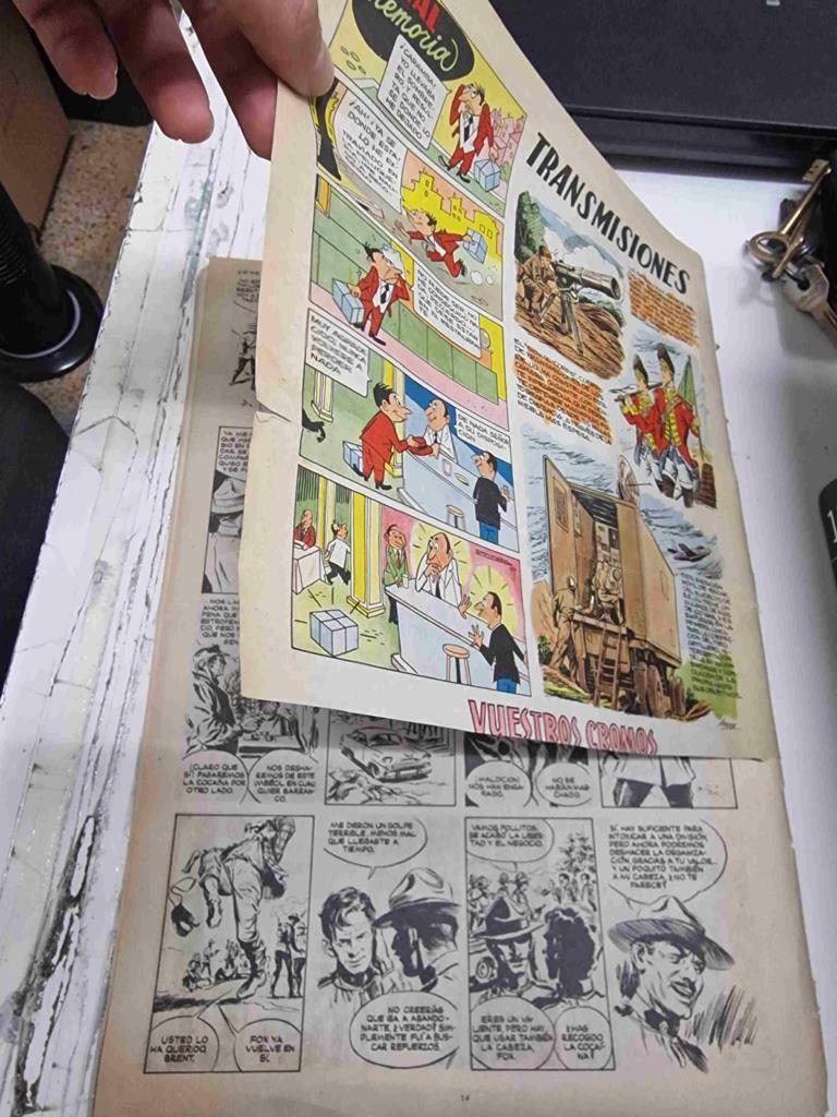 Balalín num 023, 18/07/1957, el semanario de todos los niños españoles - Contrabando en el rio