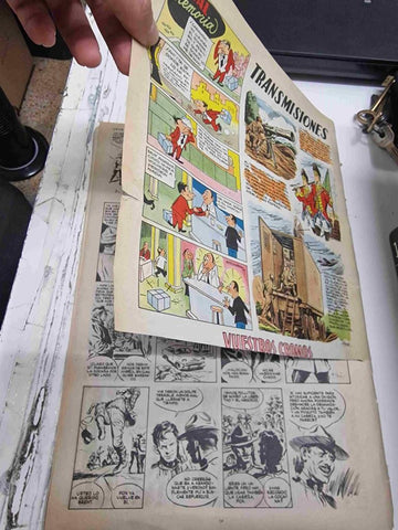 Balalín num 023, 18/07/1957, el semanario de todos los niños españoles - Contrabando en el rio