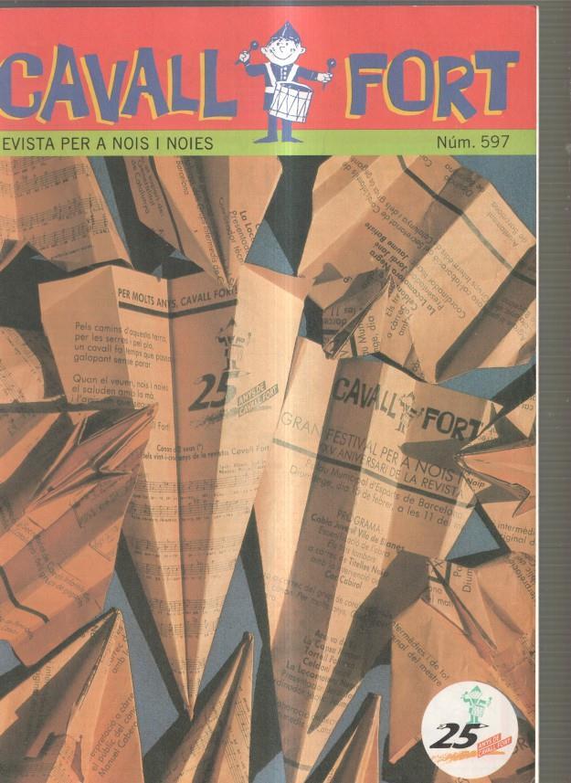 Cavall Fort numero 597, juny 1987: Allo que passa- Ramon Folch i Guillem- Quim