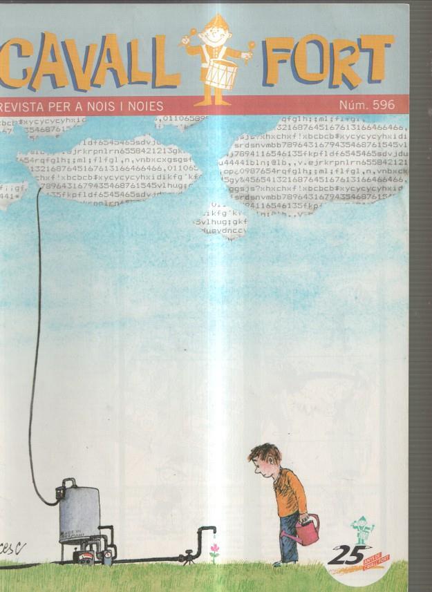 Cavall Fort numero 596, maig 1987: Una lliço amb premi- El zoo de paper, el gat
