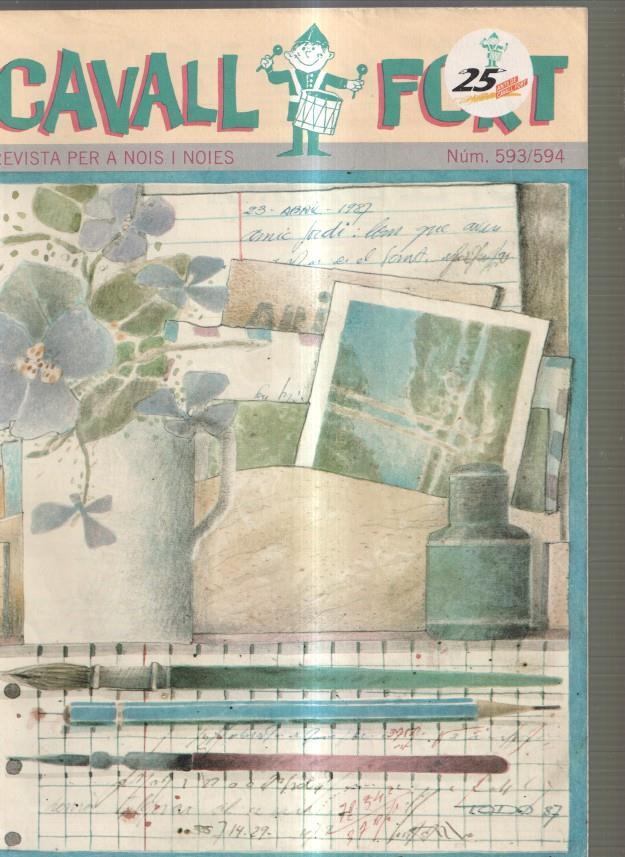 Cavall Fort numero 593-594, Abril 1987: Allo que passa- Sergi Grapes- Ara fa 50 