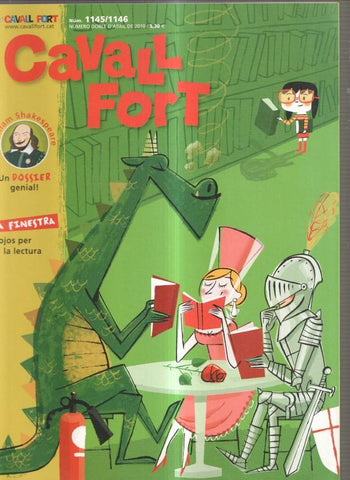 Cavall Fort numero 1145-1146, abril 2010: Cresques- Ot el bruixot- La finestra,
