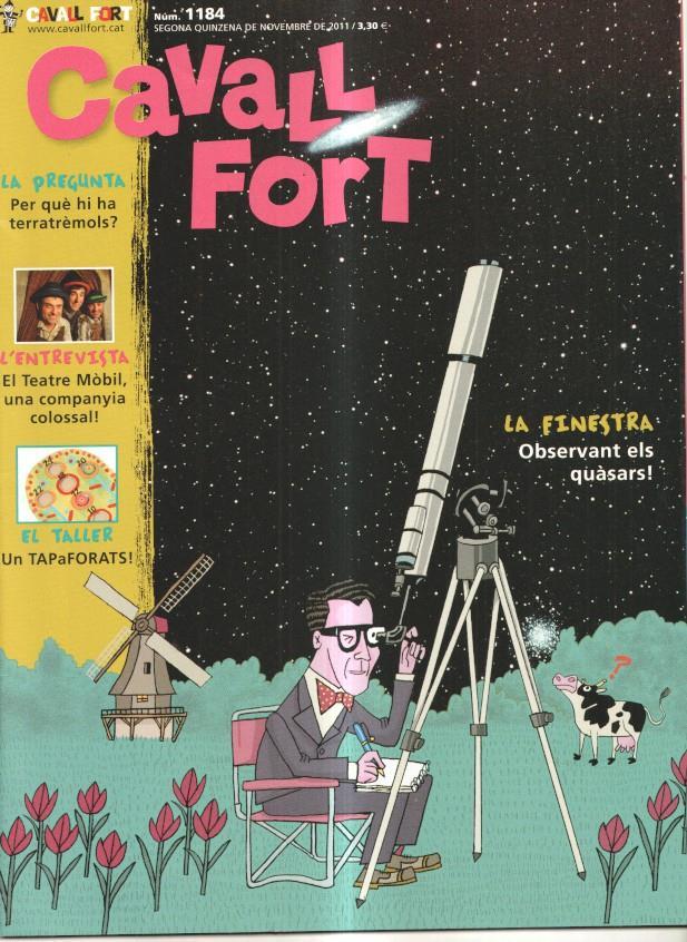 Cavall Fort numero 1184, novembre 2011 : Cresques- Ot el bruixot- La finestra, La