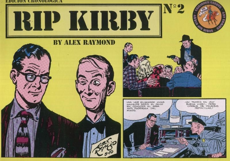 Eseuve: Rip Kirby numero 02: la formula robada