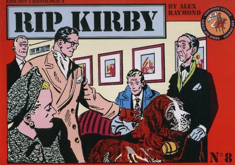 Eseuve: Rip Kirby numero 08: El despertar del cormoran