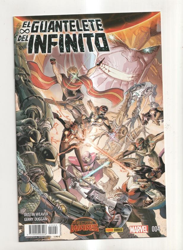 Panini: Secret Wars: El guantelete del infinito año 1 numero 04
