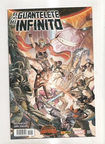 Panini: Secret Wars: El guantelete del infinito año 1 numero 04