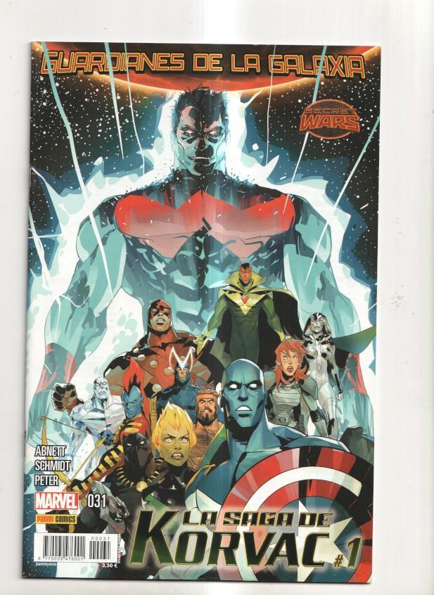 Panini: Guardianes de la Galaxia año 3 numero 31