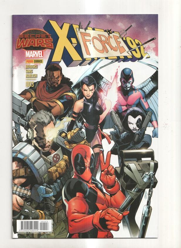 Panini: Secret Wars: X-Men 92 año 1 numero 03