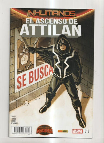 Panini: Inhumanos año 2 numero 18: el ascenso de Attilan